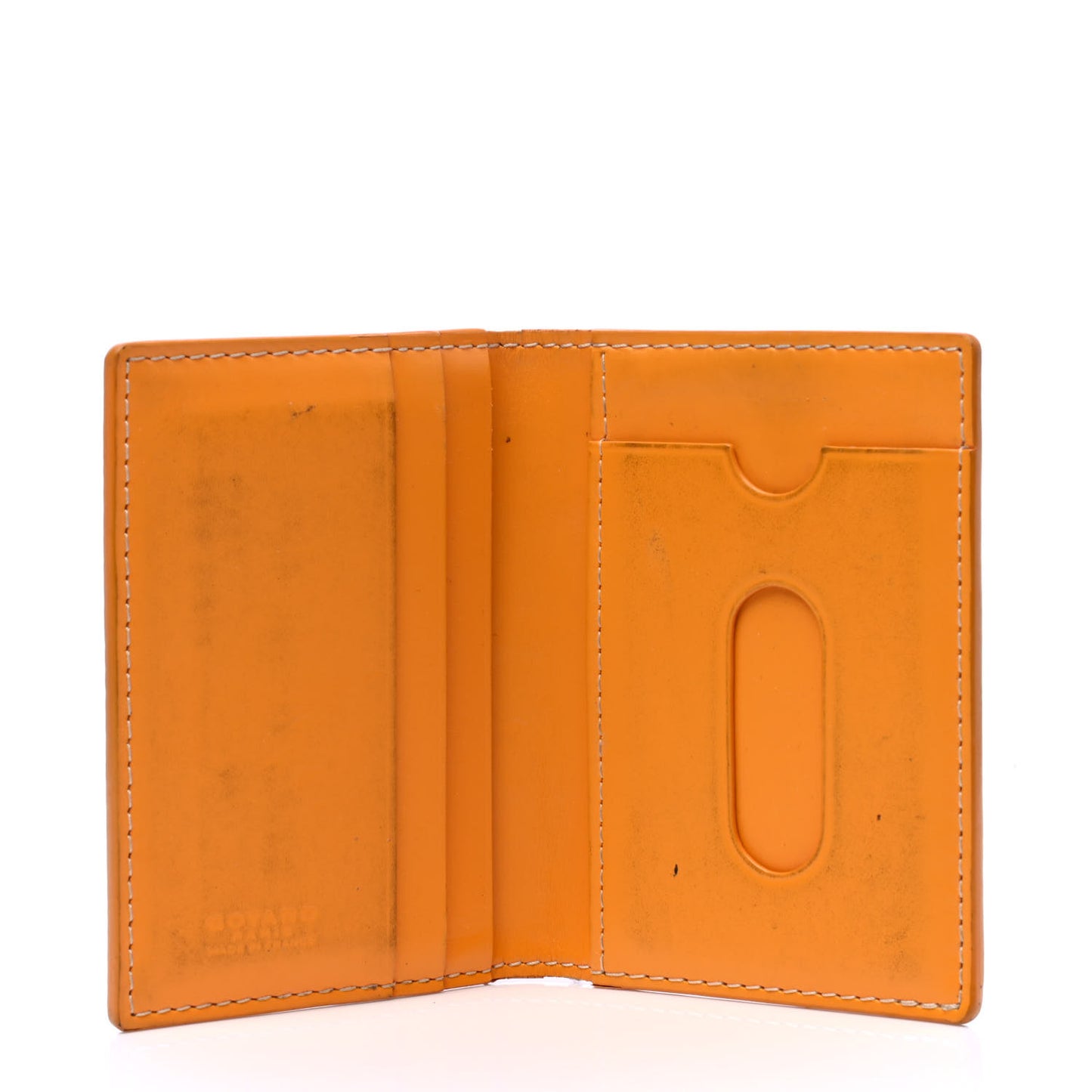Goyardine Saint Marc Card Holder Yellow