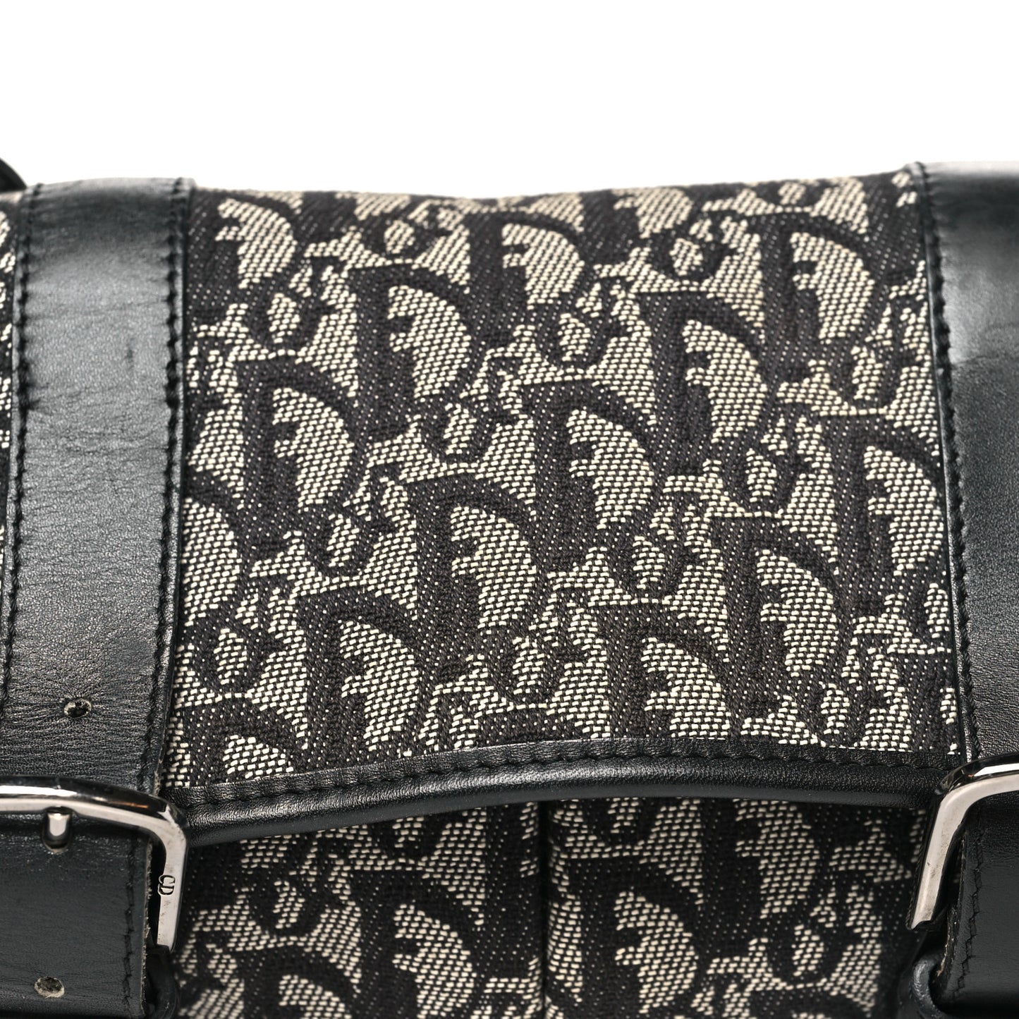 Monogram Messenger Black