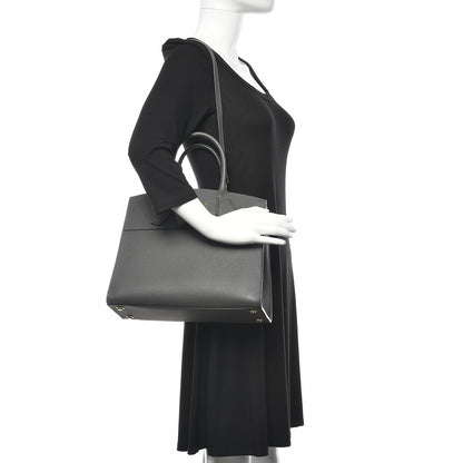 Louis Vuitton Taurillon City Steamer MM Gris 2 of 10