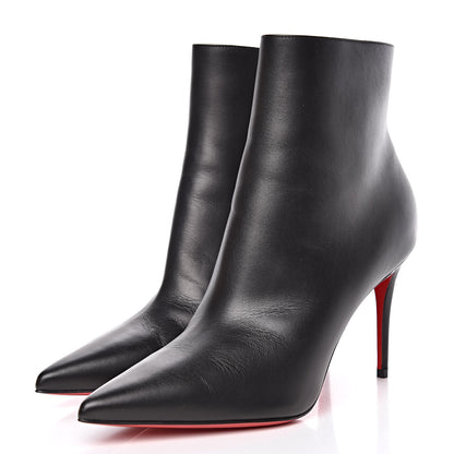 Christian Louboutin Calfskin So Kate Booty 85 Ankle Boots 38.5 Black 3 of 8