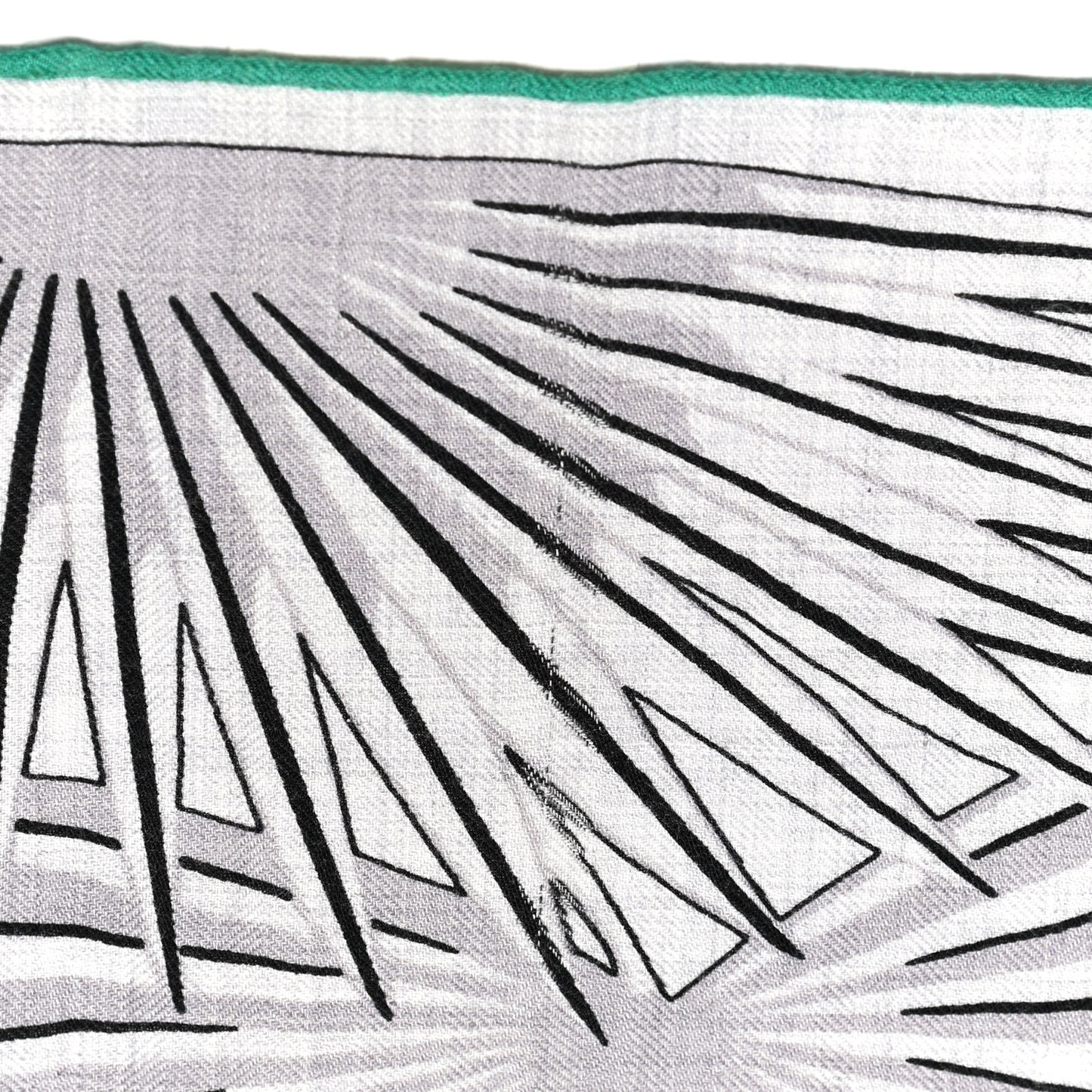 Cashmere Silk Mythiques Phoenix Coloriage Shawl 140 Gris Chine Black Vert