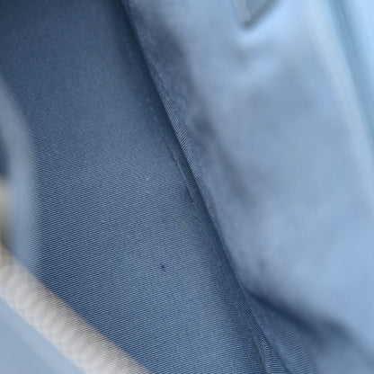 Chanel Patent Goatskin Quilted Medium Gabrielle Hobo Blue 11 of 11