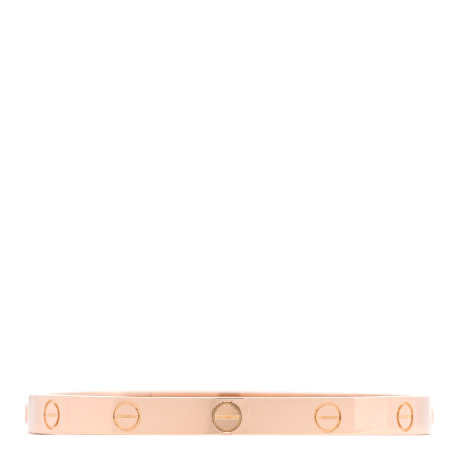 Cartier 18K Pink Gold LOVE Bracelet 17 2 of 3