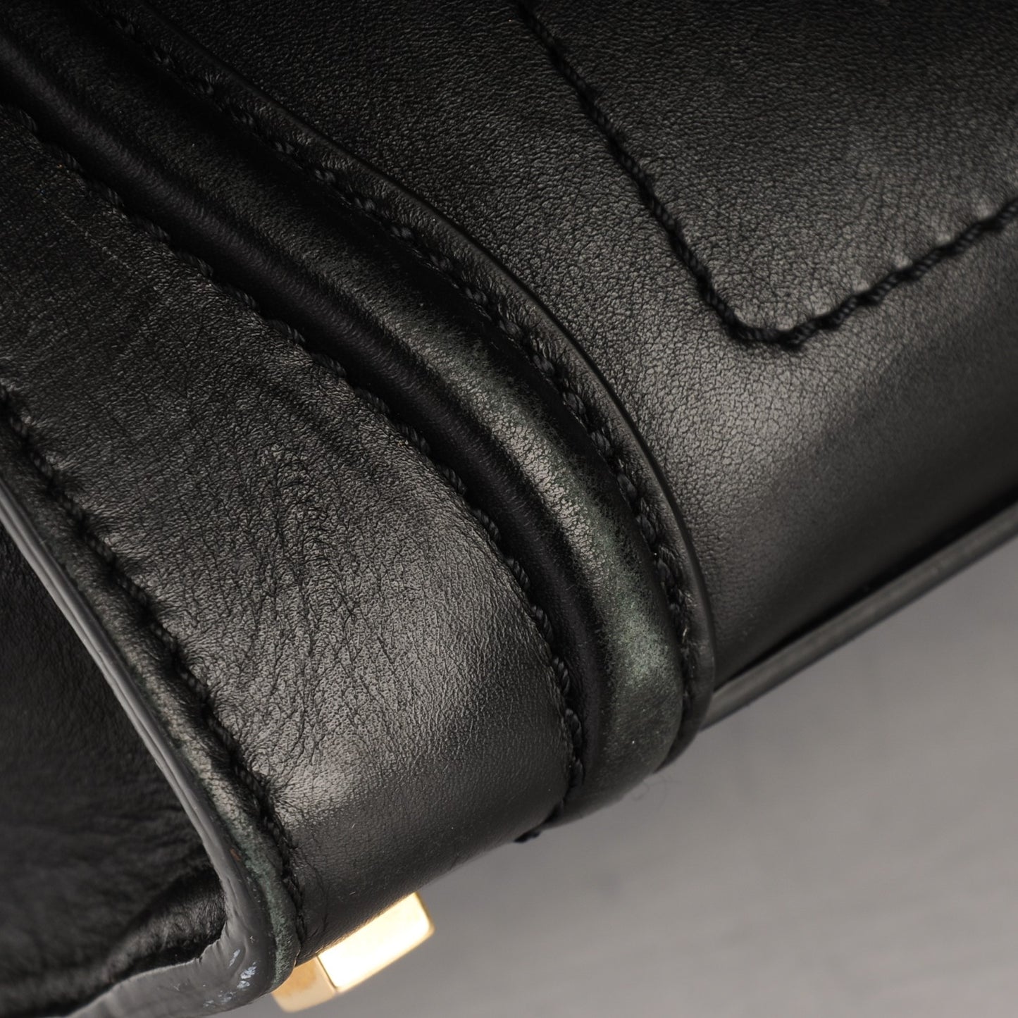 Smooth Calfskin Micro Luggage Black