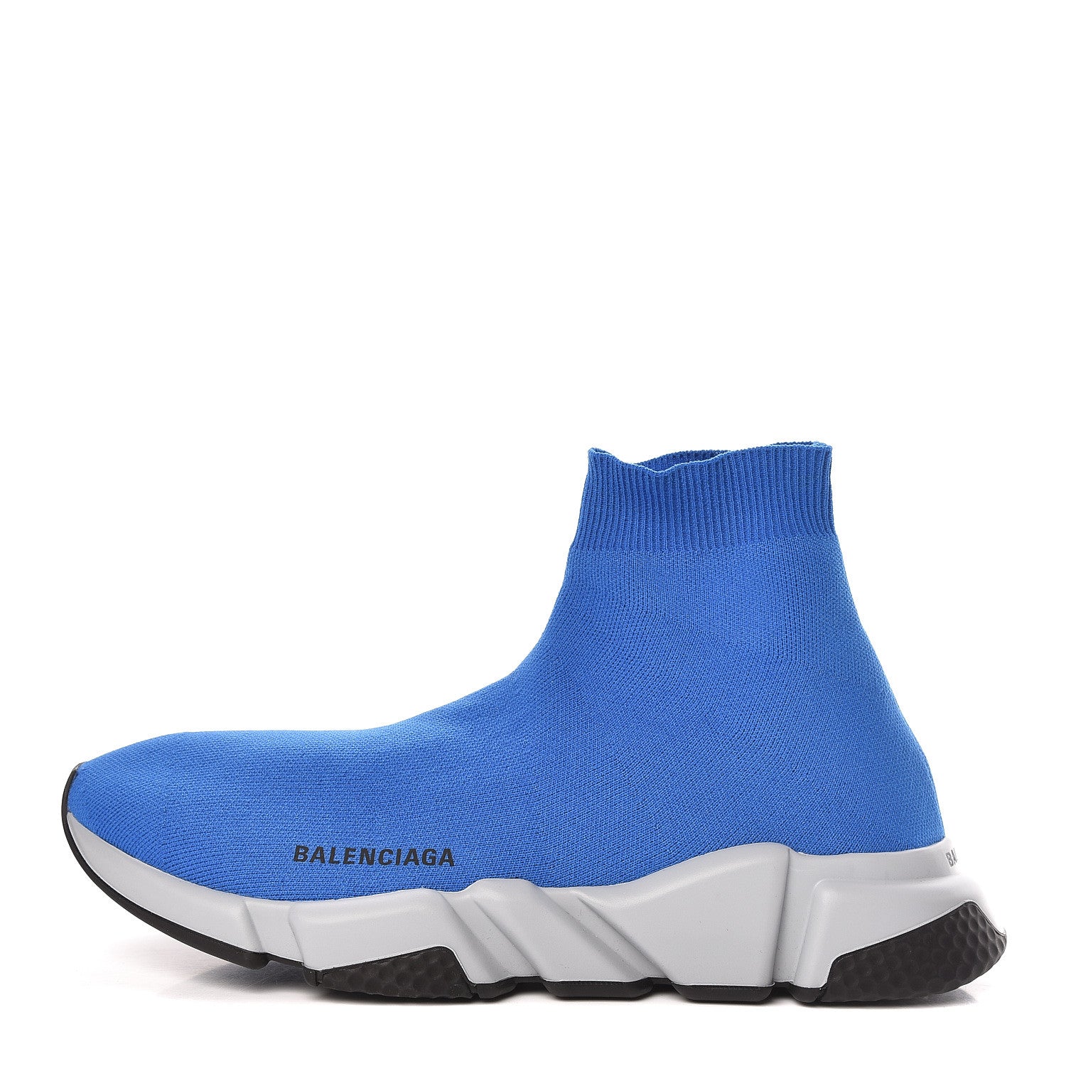 Balenciaga Neoprene Knit Mens Speed Sneakers 42 Bleu 1 of 9