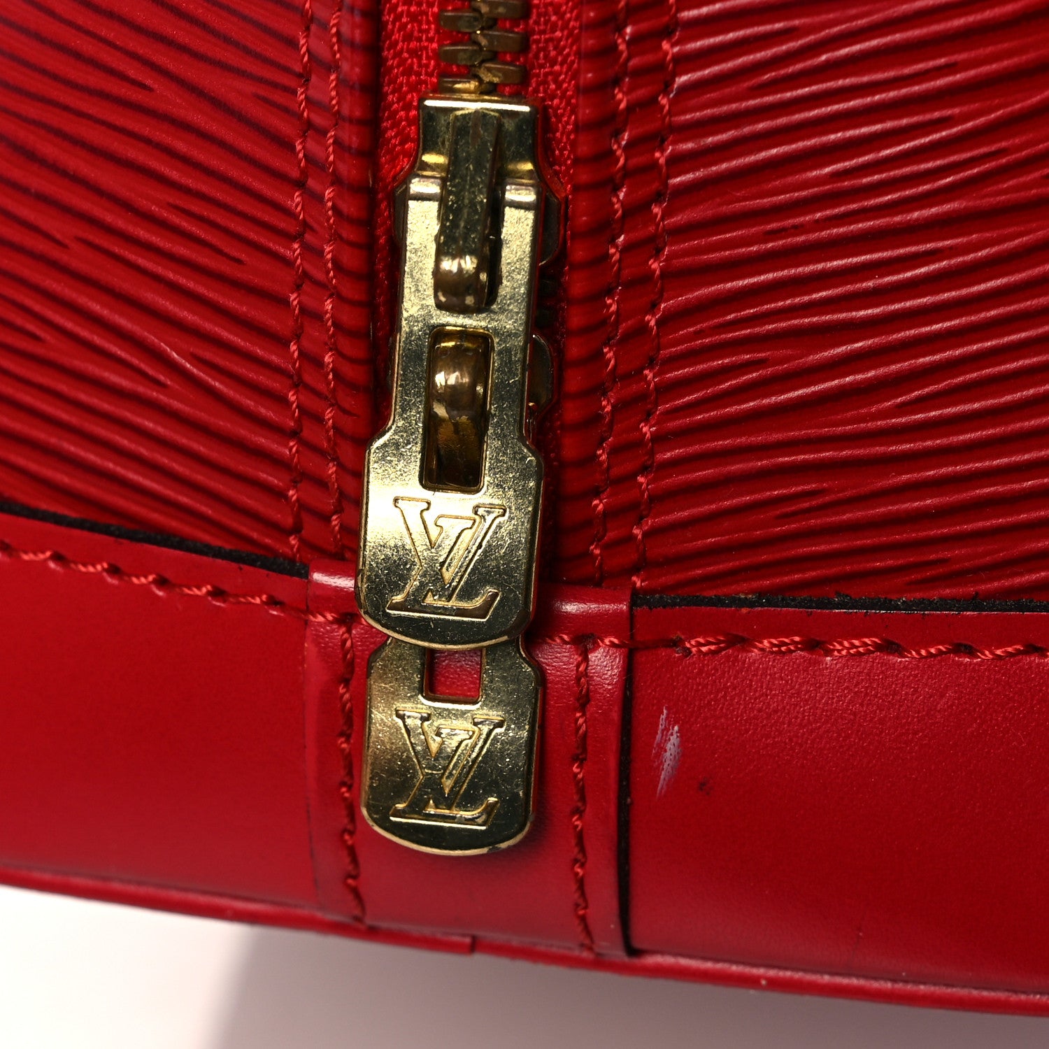 Louis Vuitton Epi Alma PM Castillan Red 20 of 23