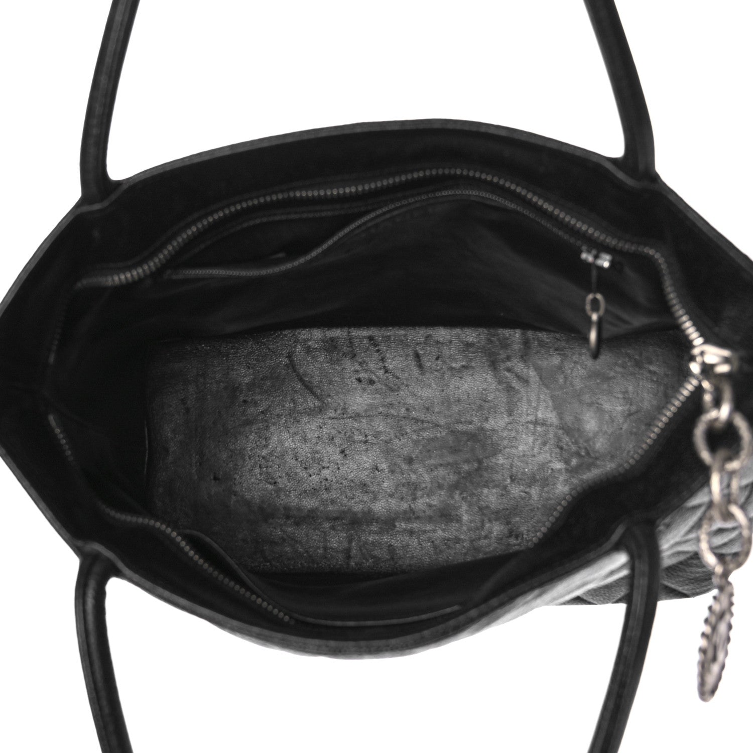 Chanel Caviar Quilted Medallion Tote Black 4 of 10