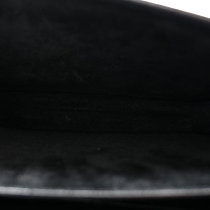 Saint Laurent Calfskin Medium Monogram Sunset Black 5 of 11