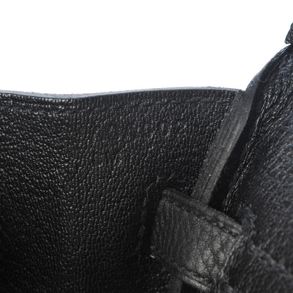 Hermes Togo Birkin 25 Black 22 of 34