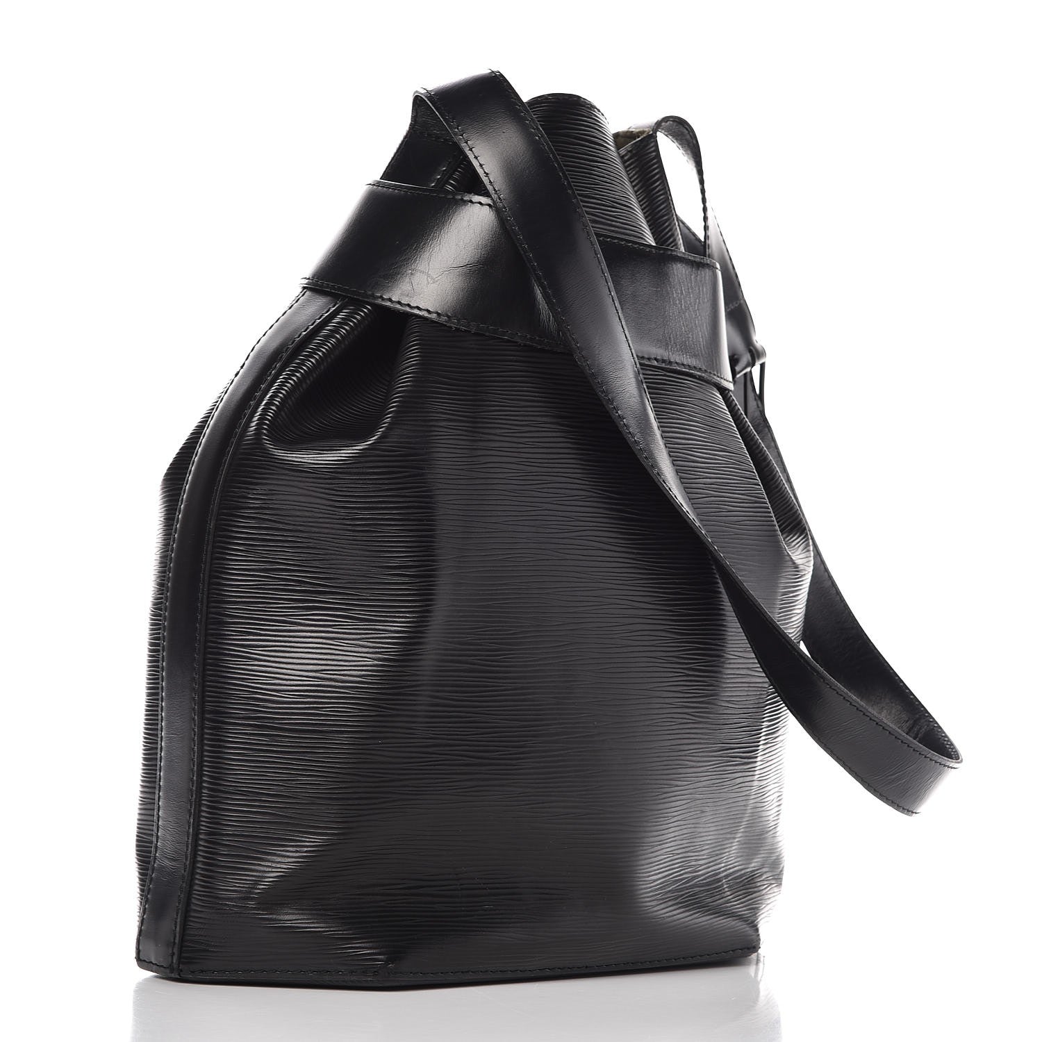 Louis Vuitton Epi Sac D'Epaule Black 3 of 11