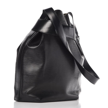 Louis Vuitton Epi Sac D'Epaule Black 3 of 11