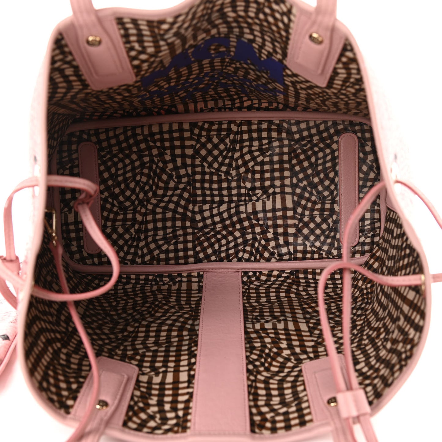 Visetos Medium Liz Reversible Shopper Tote Soft Pink