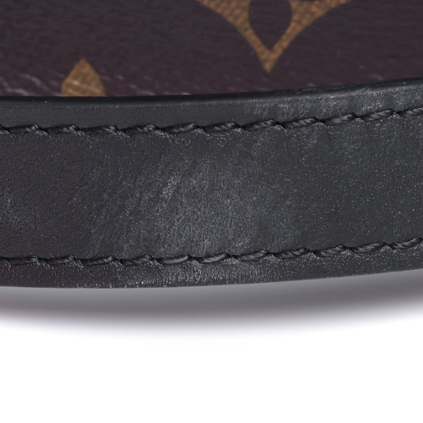 Calfskin Monogram On My Side Black