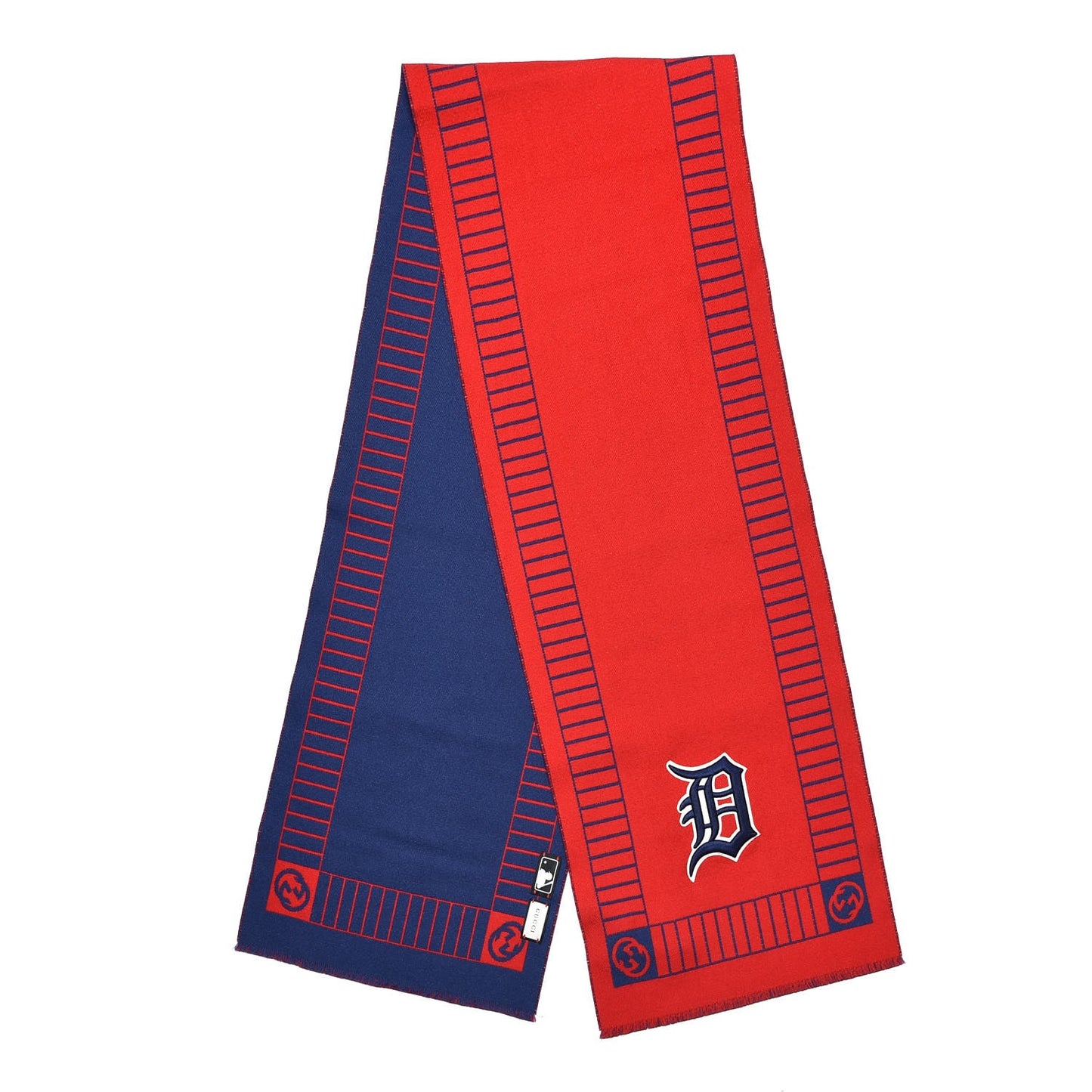 X MLB Wool Detroit Tigers Patch Crew Scarf Fiamma