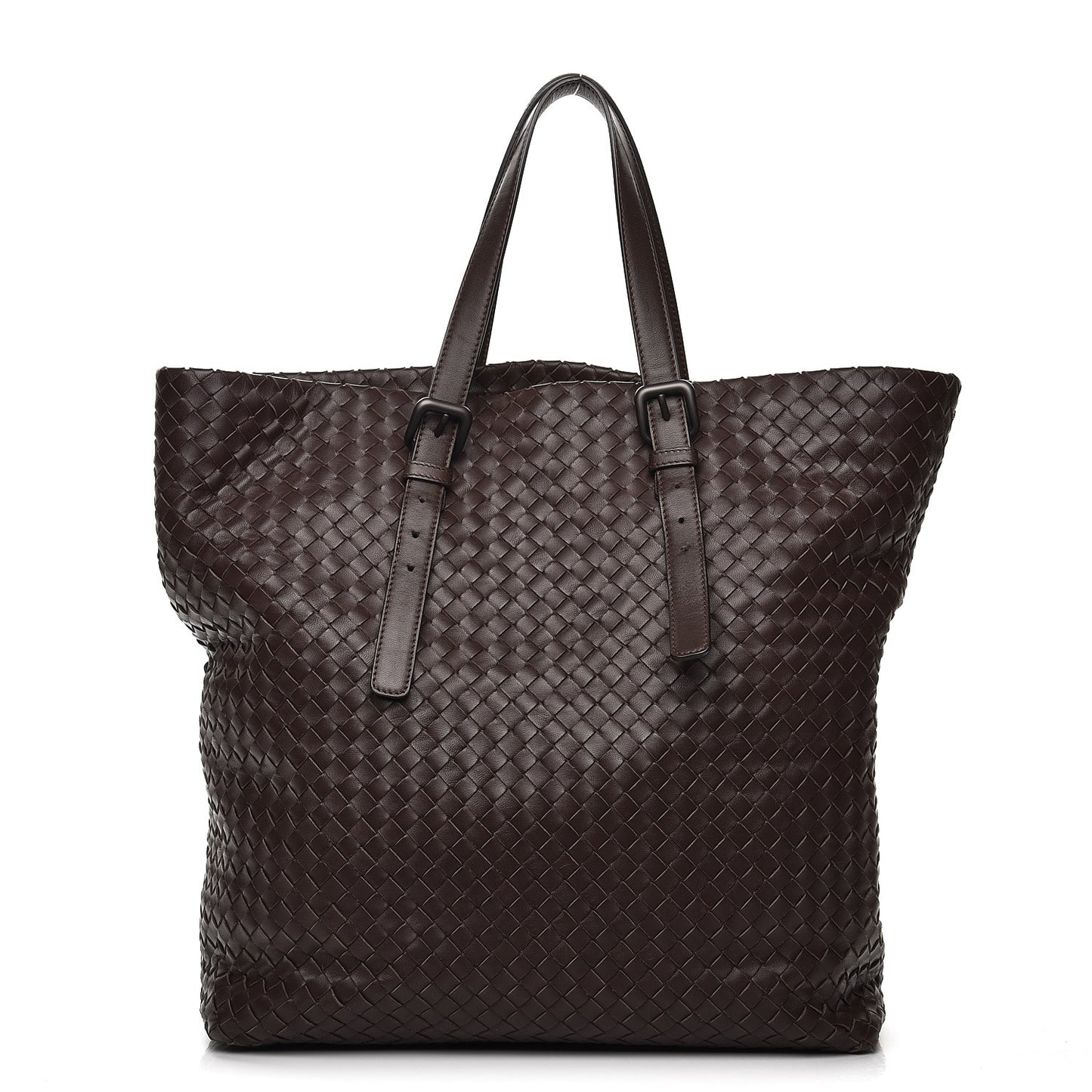 Nappa Intrecciato Large Tote Ebene