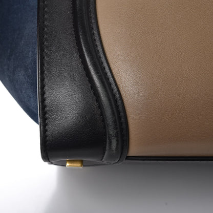Celine Smooth Calfskin Suede Mini Tri-Color Luggage Beige 14 of 17