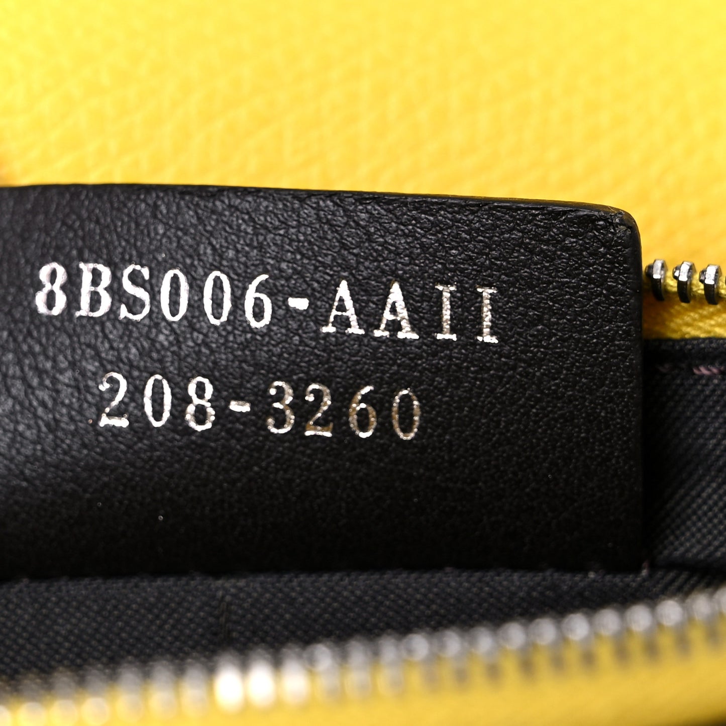 Vitello Cruise F is Fendi Bi-Color FF 1974 Embossed Medium Envelope Wallet On Chain Maya Black Sunflower