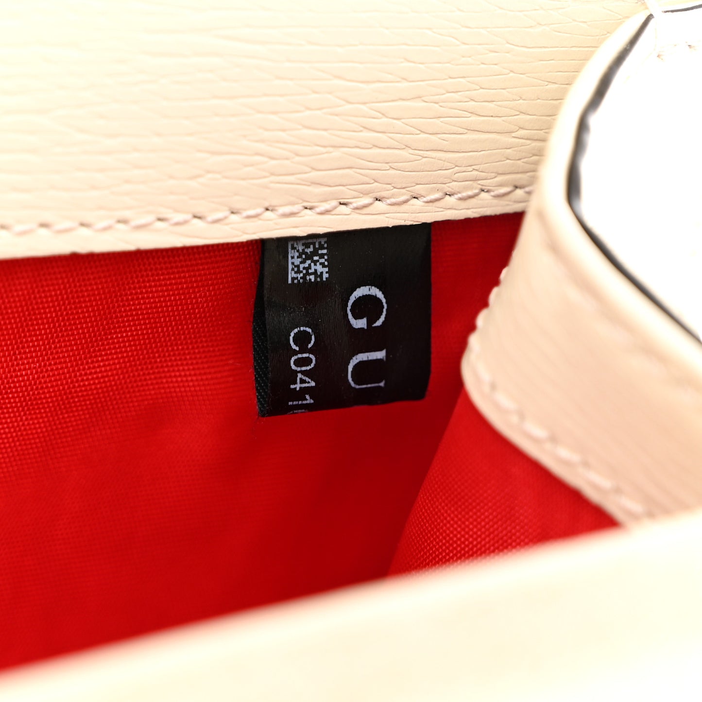 Textured Calfskin Lunar New Year Small Dionysus Shoulder Bag Mystic White Red