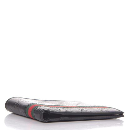 Gucci Guccissima Web Bi-Fold Wallet Black 4 of 8