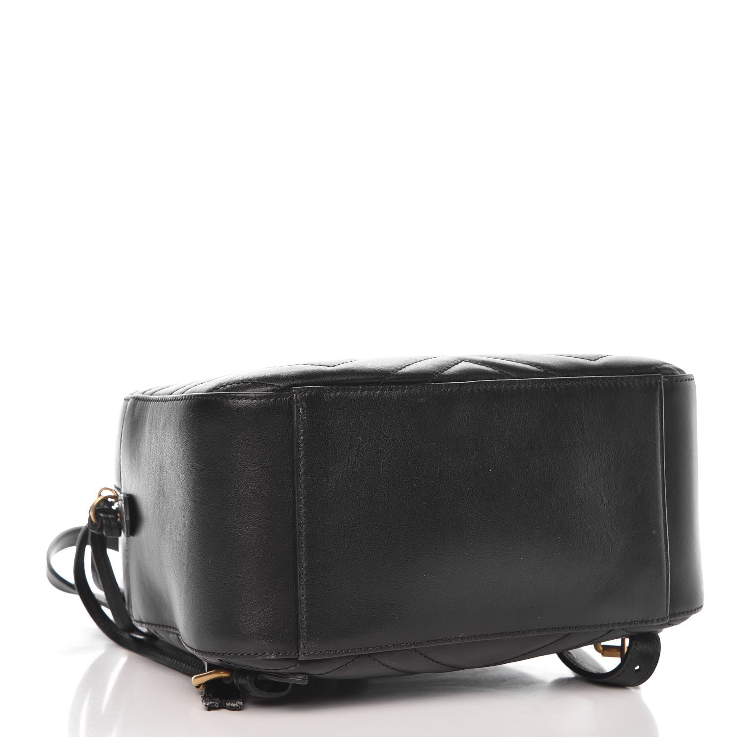 Gucci Calfskin Matelasse GG Marmont Backpack Black 4 of 9