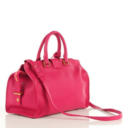 Saint Laurent Calfskin Small Classic Y Cabas Fuchsia 3 of 8
