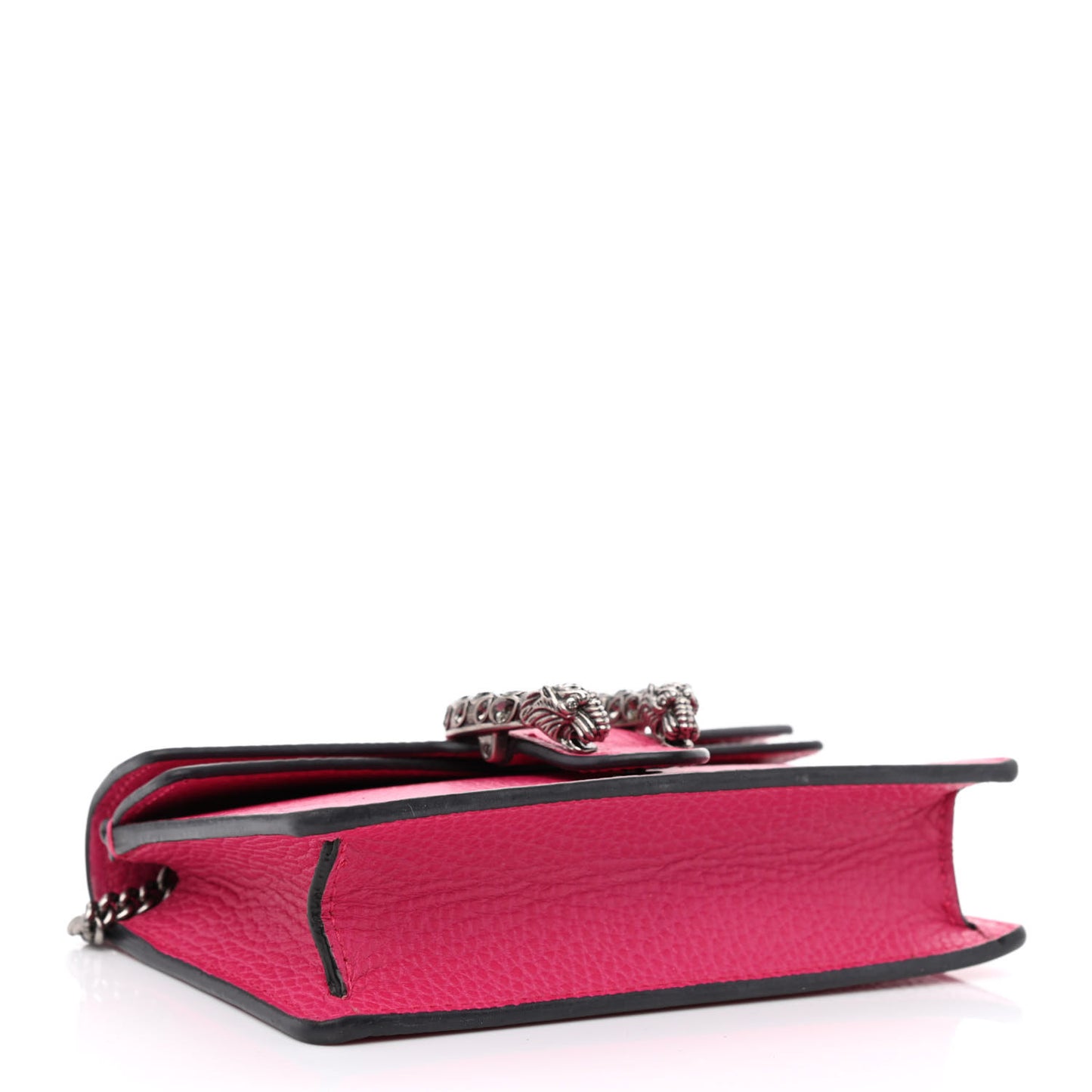 Dollar Calfskin Crystal Super Mini Dionysus Shoulder Bag Box Pink Black Diamond