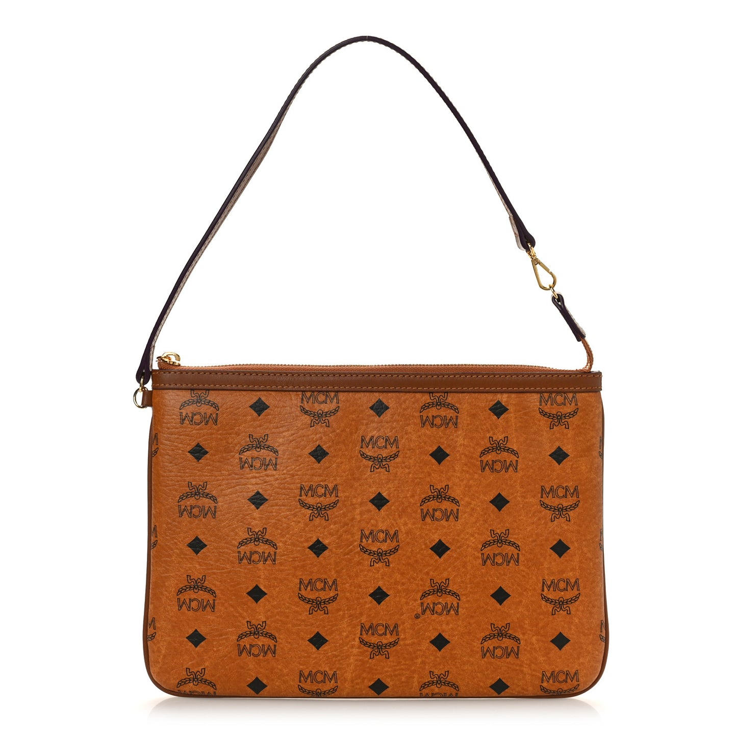 Visetos Liz Shopper Tote Pouch Cognac