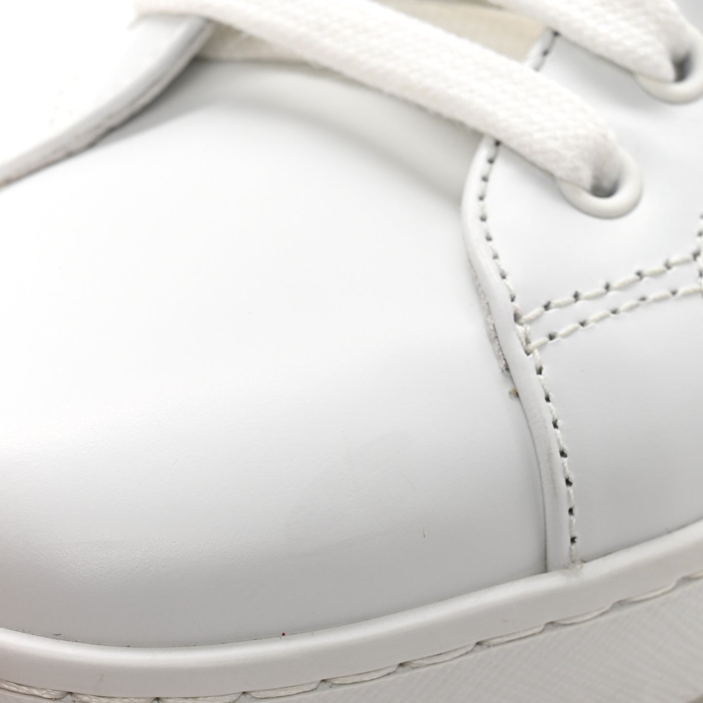 Spazzolato Rois Metal Triangle Logo 25mm Sneakers 39.5 White Soleil