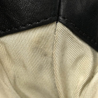 Chanel Washed Lambskin Quilted Mini Chain Around Flap Black 12 of 19