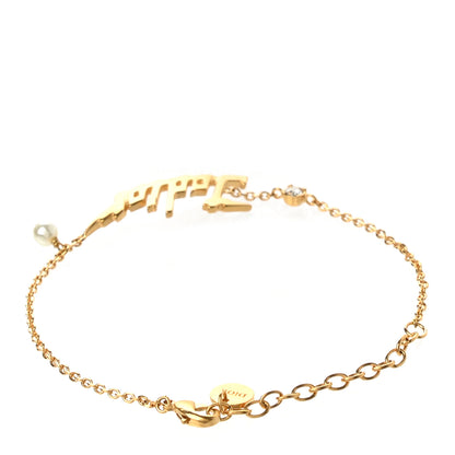 Christian Dior Metal J'Adior Chain Bracelet Gold 3 of 4