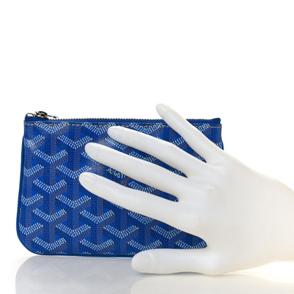 Goyard Goyardine Mini Senat Pochette Sky Blue 2 of 8