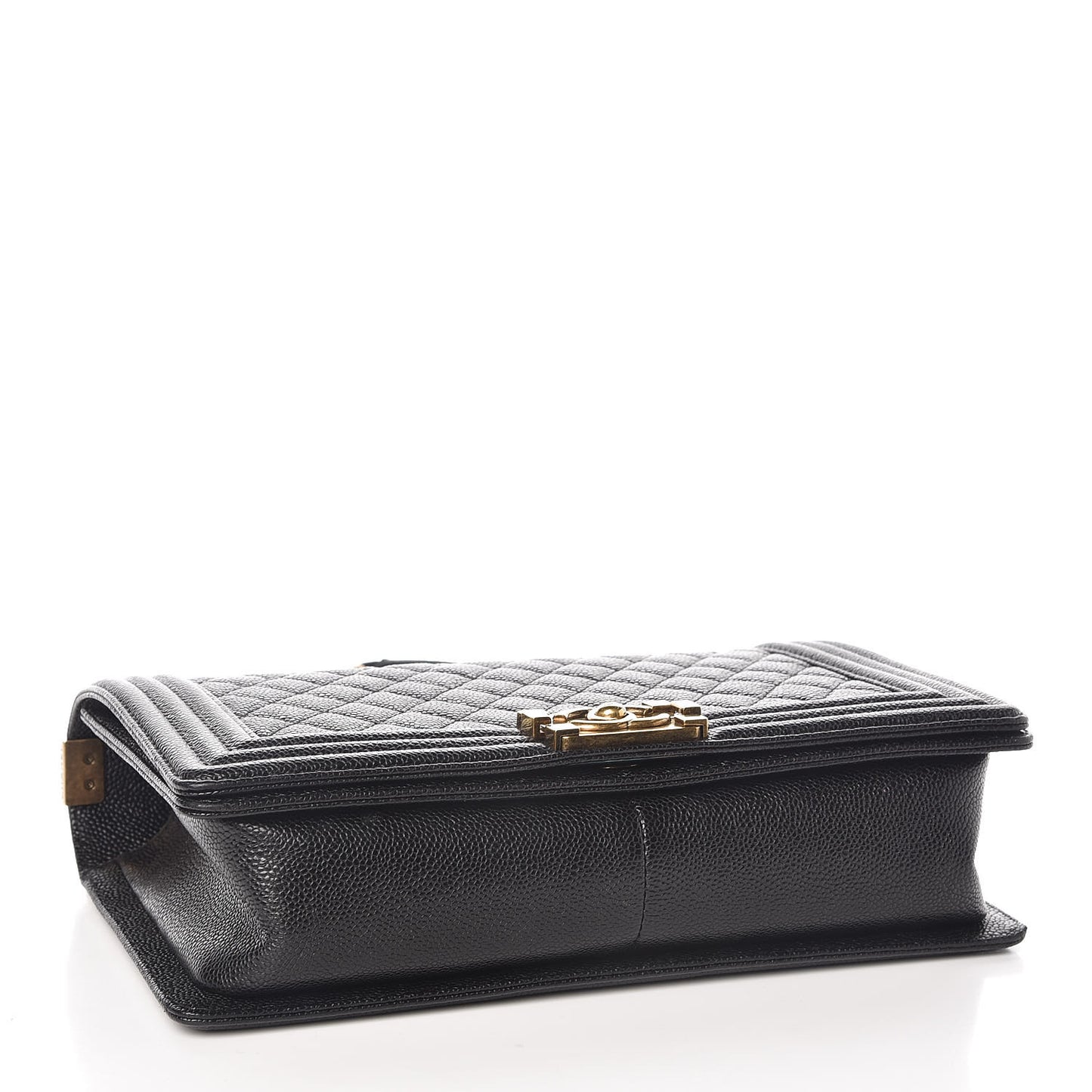 Caviar Quilted New Medium Boy Flap Black