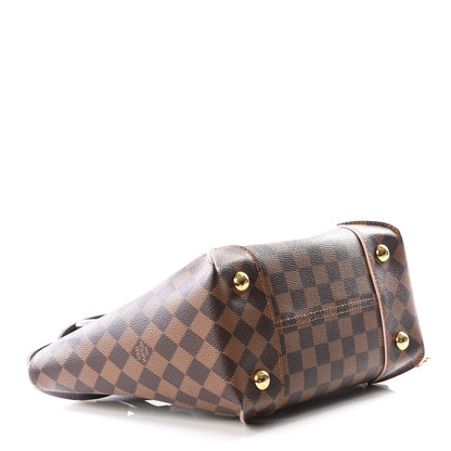 Louis Vuitton Damier Ebene Caissa Tote PM Rose Ballerine 3 of 12