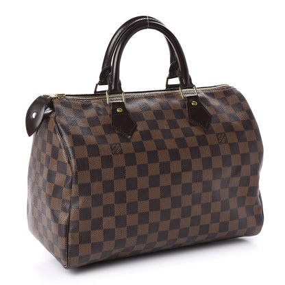 Louis Vuitton Damier Ebene Speedy 30 3 of 11
