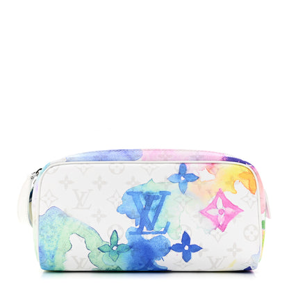 Louis Vuitton Monogram Watercolor Dopp Kit Toilet Pouch Multicolor 1 of 7
