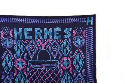 Hermes Silk Jersey Kelly En Perles Scarf 90 2 of 4
