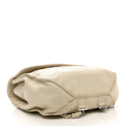 Chanel Lambskin CC Flap Backpack White 4 of 19