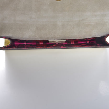 Gucci Patent Romy Clutch Off White 5 of 10