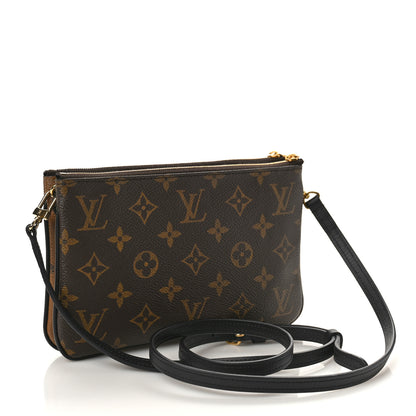Louis Vuitton Reverse Monogram Giant Double Zip Pochette 2 of 9