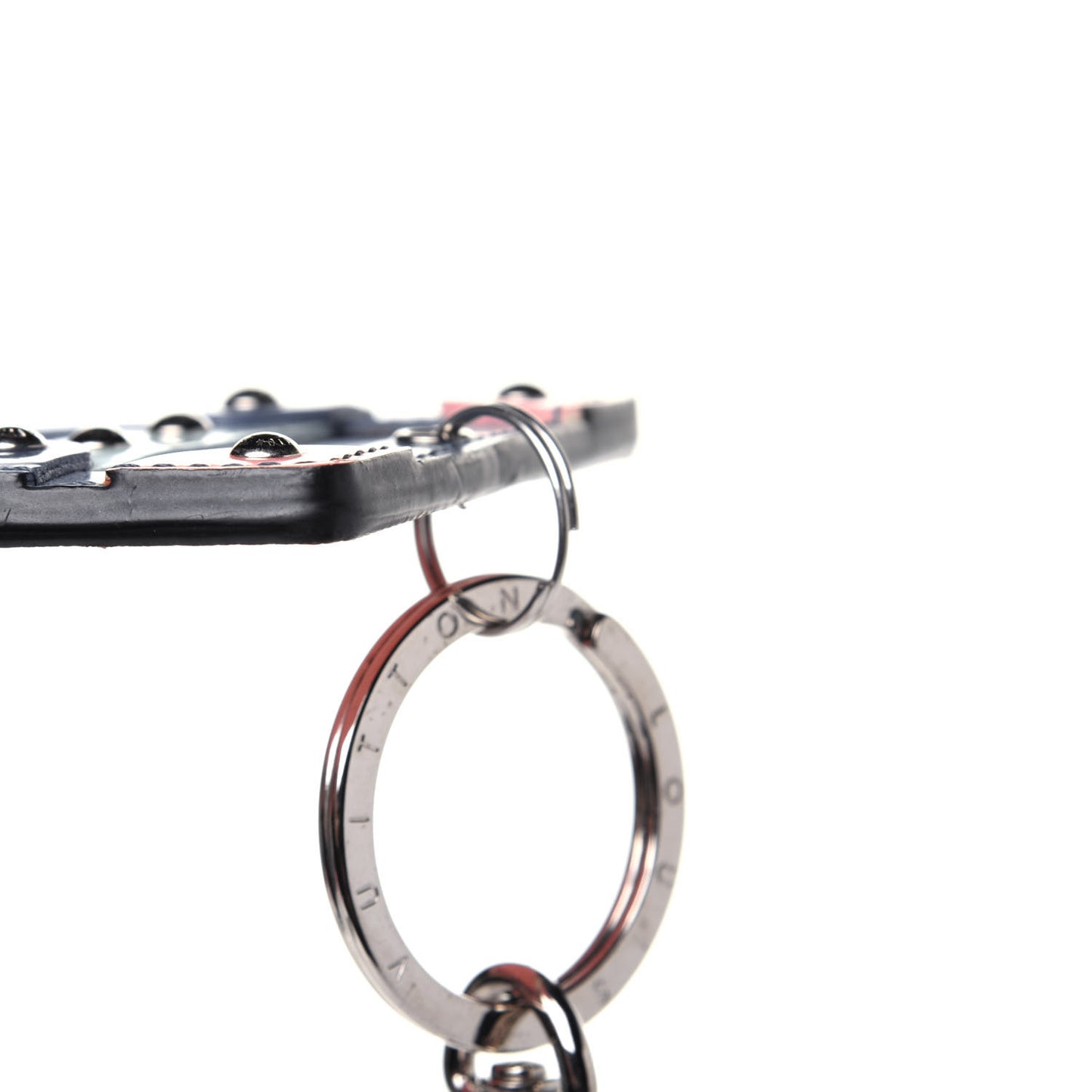 Epi Trunk Bag Charm Aqua