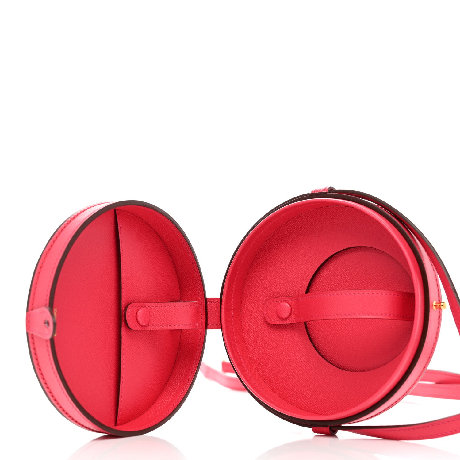 Hermes Epsom Pommette Blush Case Rose Extreme 5 of 12