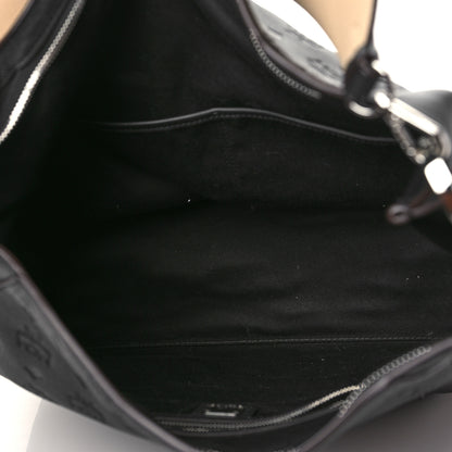 MCM Calfskin Ottomar Large Klara Hobo Black 4 of 5
