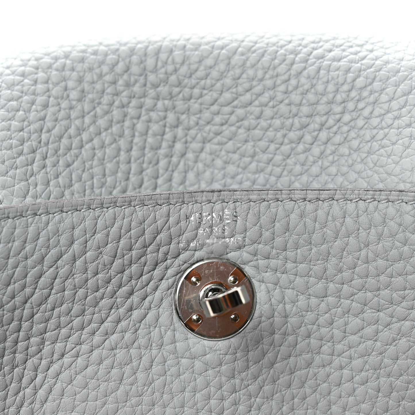 Taurillon Clemence Mini Lindy 20 Bleu Glacier