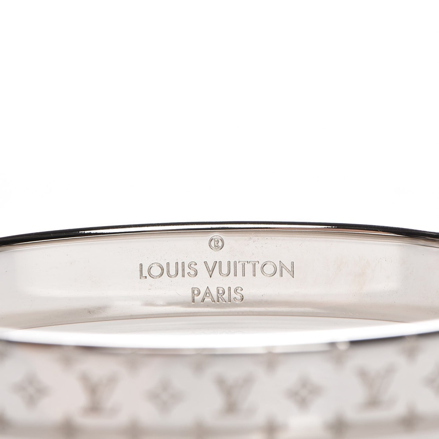 Palladium Monogram Nanogram Cuff S