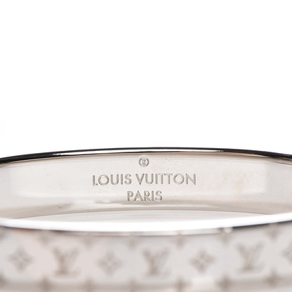 Louis Vuitton Palladium Monogram Nanogram Cuff S 4 of 7