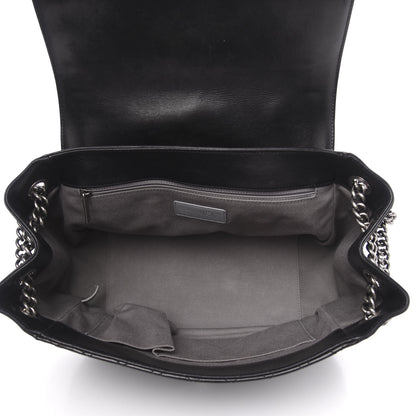 Chanel Lambskin Quilted Accordion Boy Flap Black 4 of 15