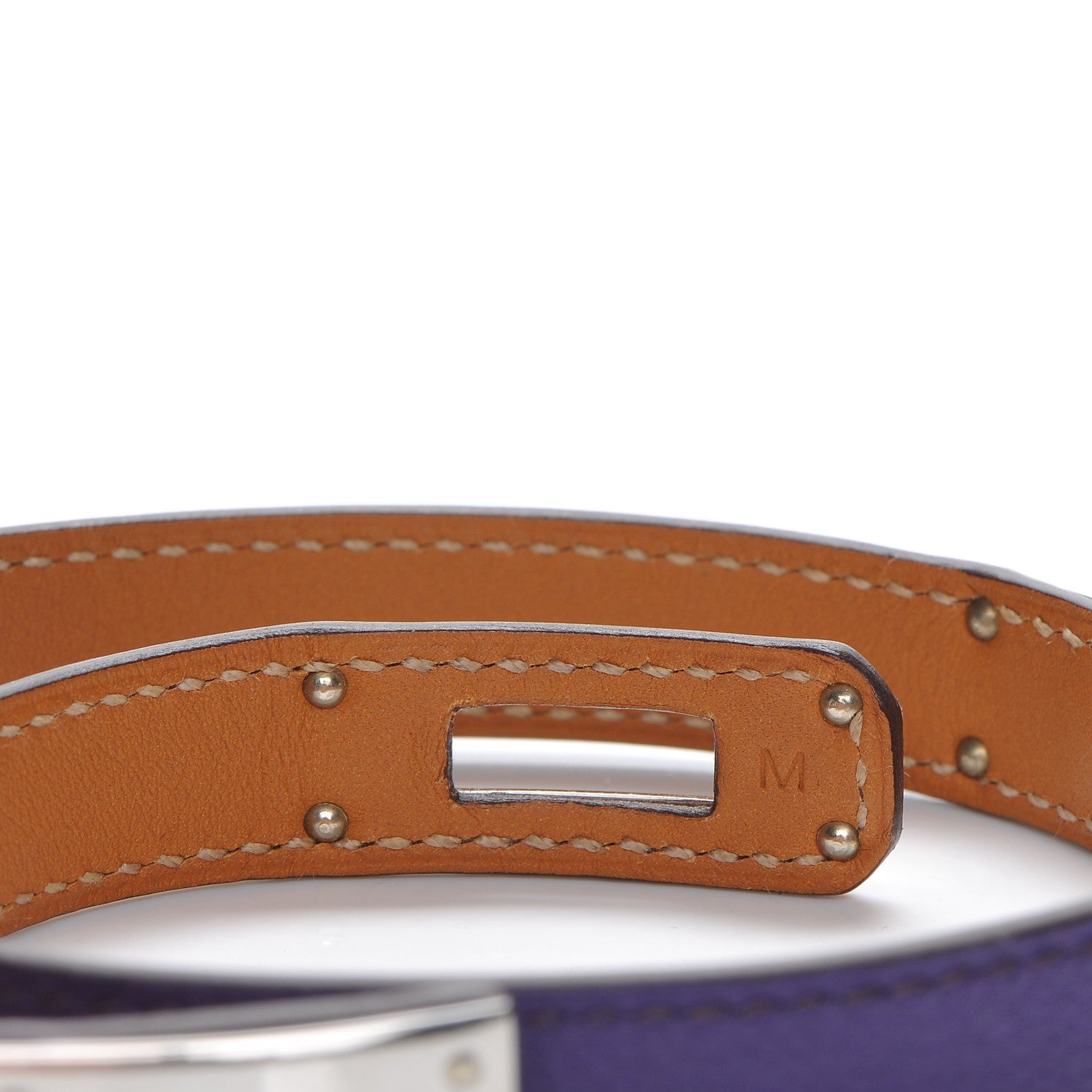 Hermes Swift Kelly Double Tour Bracelet M Iris 5 of 7