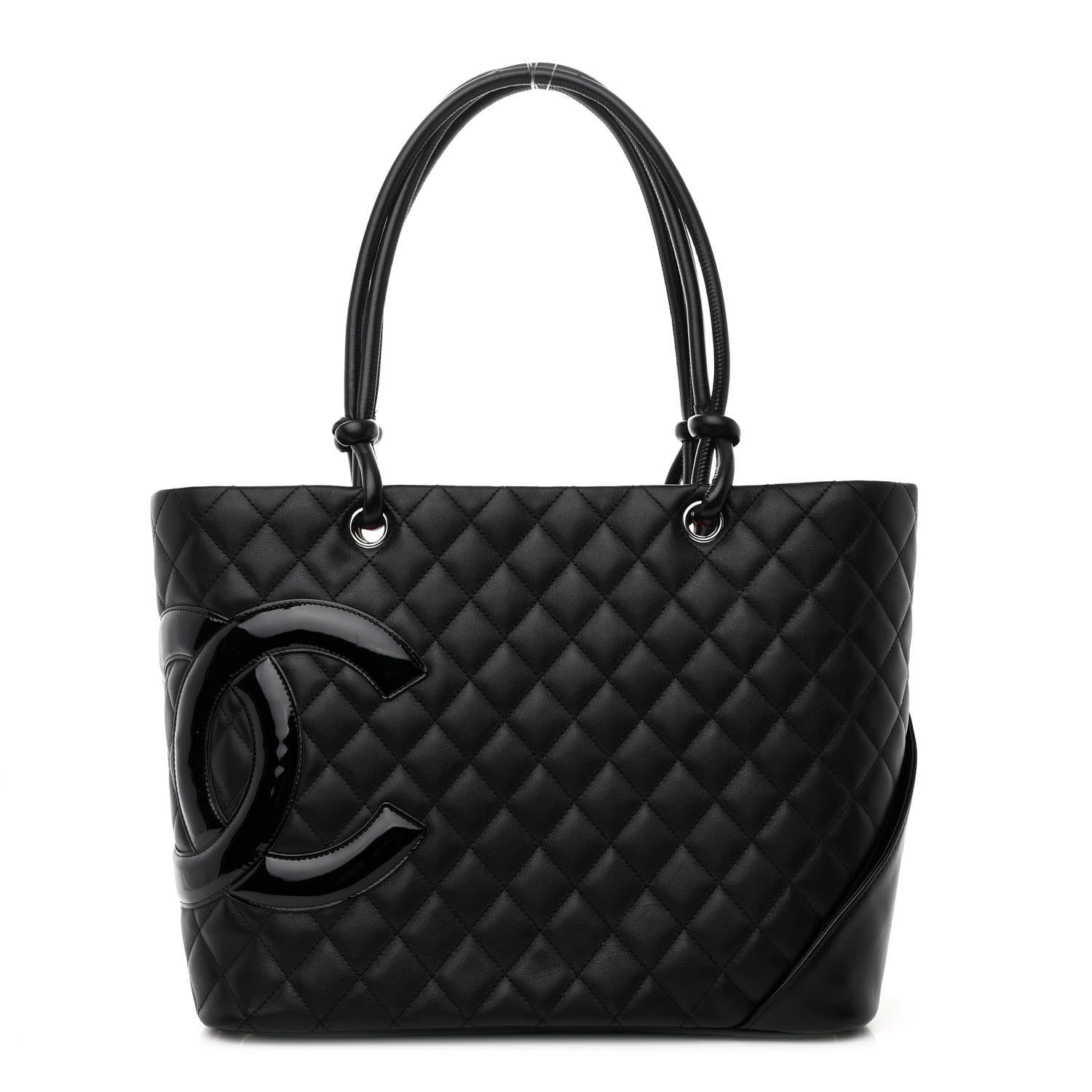Chanel Calfskin Quilted Large Cambon Tote Black 1 of 10