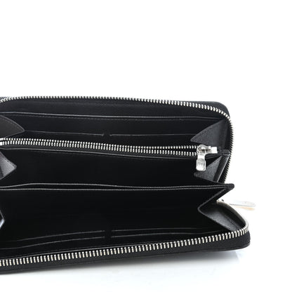 Louis Vuitton Epi Electric Zippy Organizer Wallet Black 4 of 4