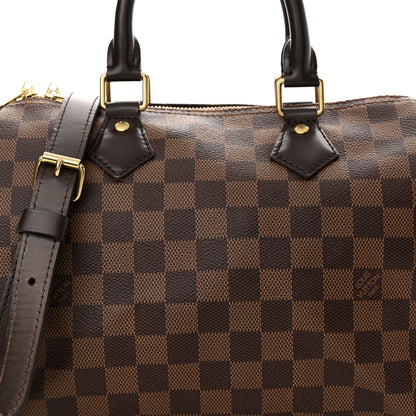 Louis Vuitton Damier Ebene Speedy Bandouliere 25 8 of 10